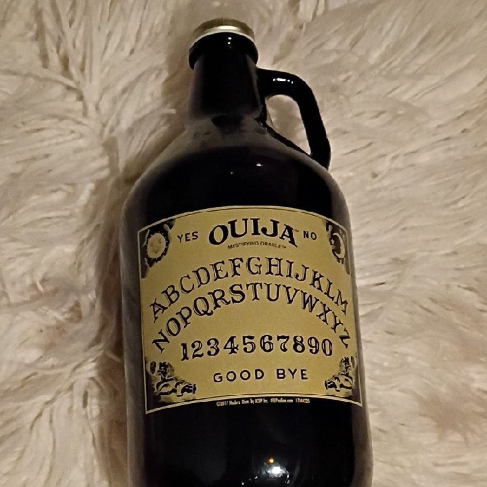 Ouija Board Design Black Jug